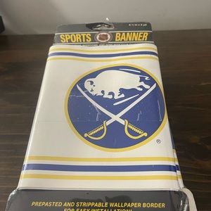 Vintage ! (2) NHL Buffalo Sabres Sports Banners